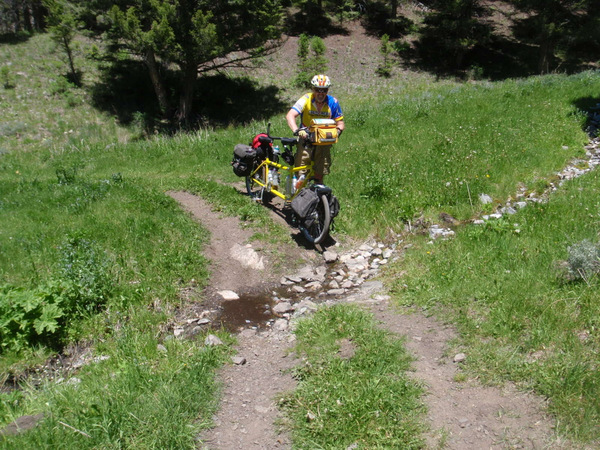 This is a side tributary, Parker Creek.